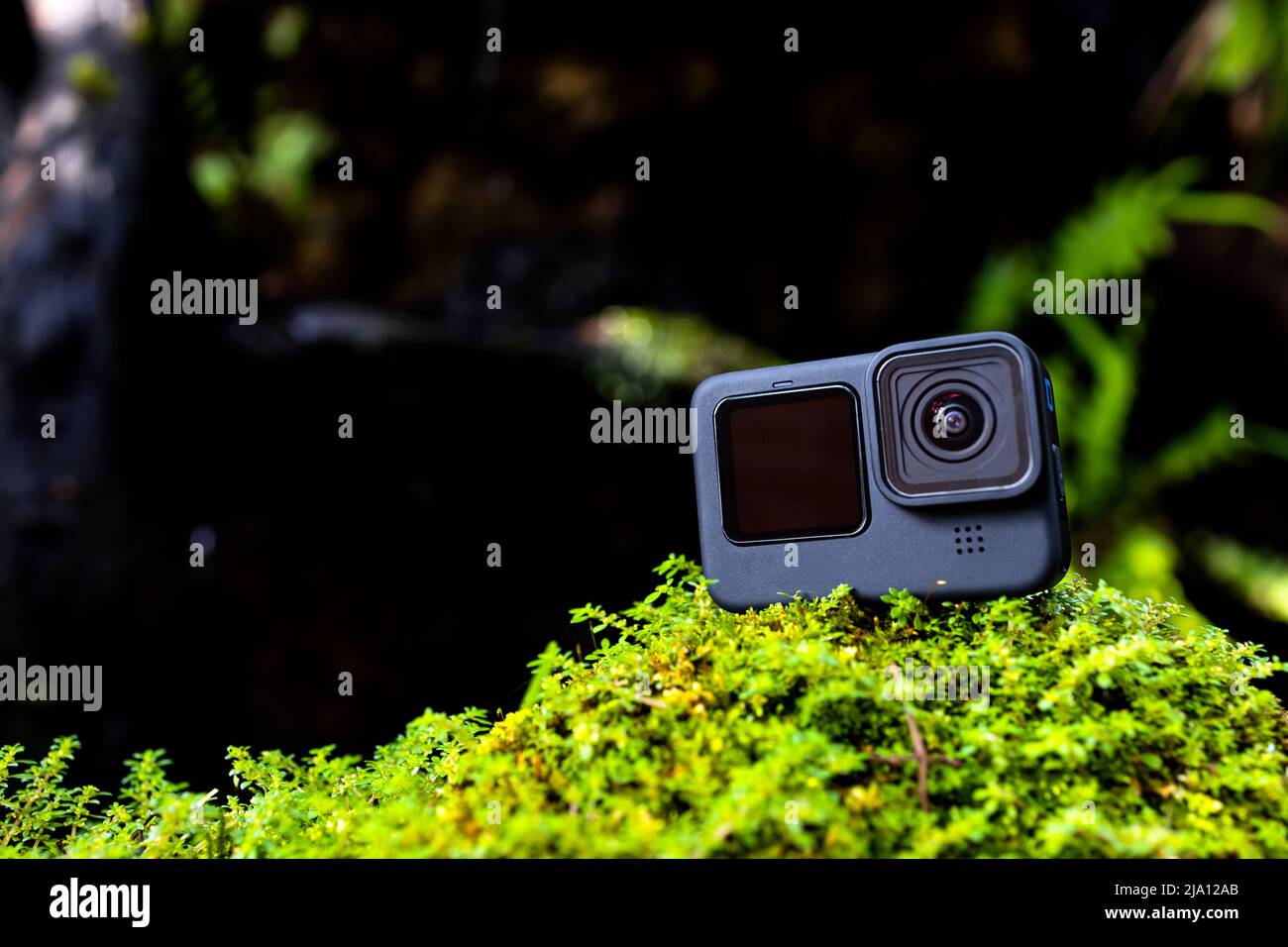 La nuovissima Action Cam. Action Cam Foto Stock