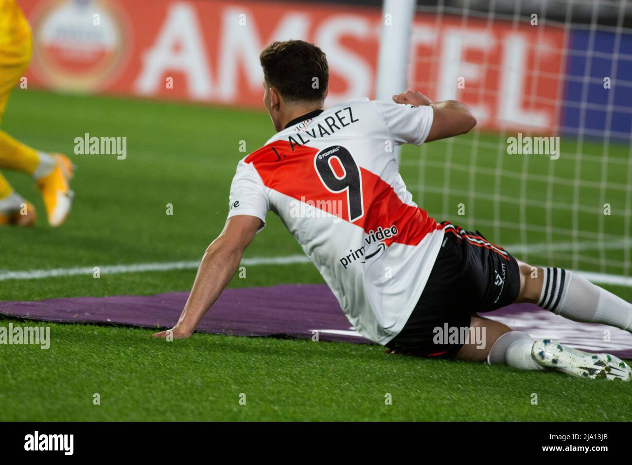 Julian Alvarez sulla squadra di River Plate Foto Stock