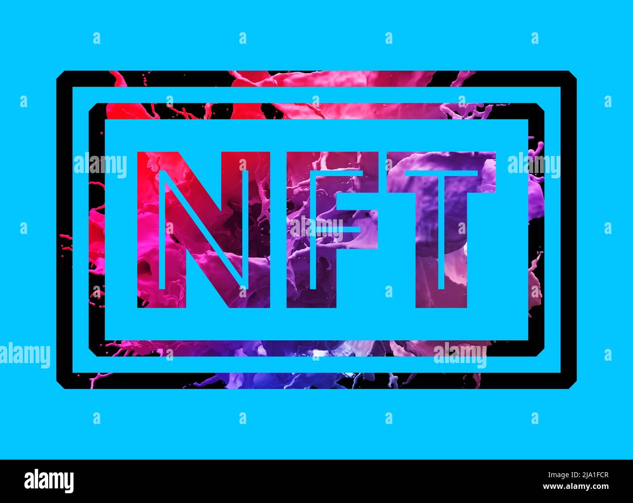 NFT Foto Stock