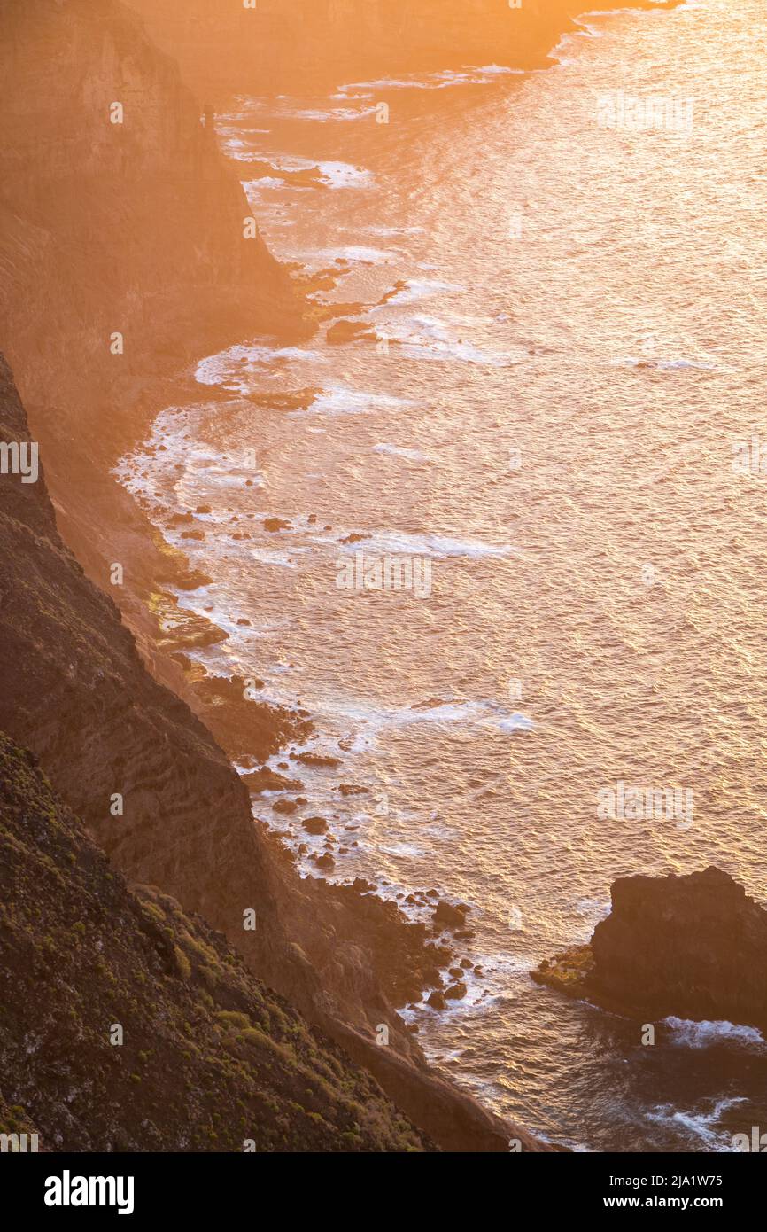 Un'incredibile vista panoramica da 'El Mirador del Balcon' Foto Stock