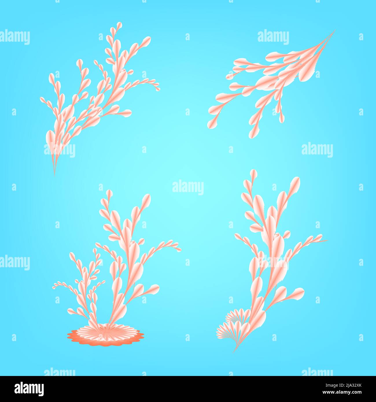 Fiori botanica fogliame ornamento wedding card astratto sfondo poster sfondo arte grafica design segni simbolo illustrazione vettoriale Illustrazione Vettoriale