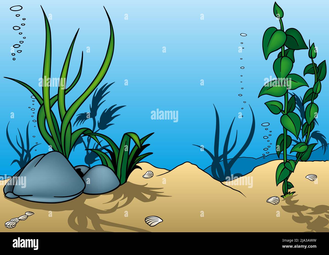Fondale marino disegno Immagini Vettoriali Stock - Pagina 2 - Alamy