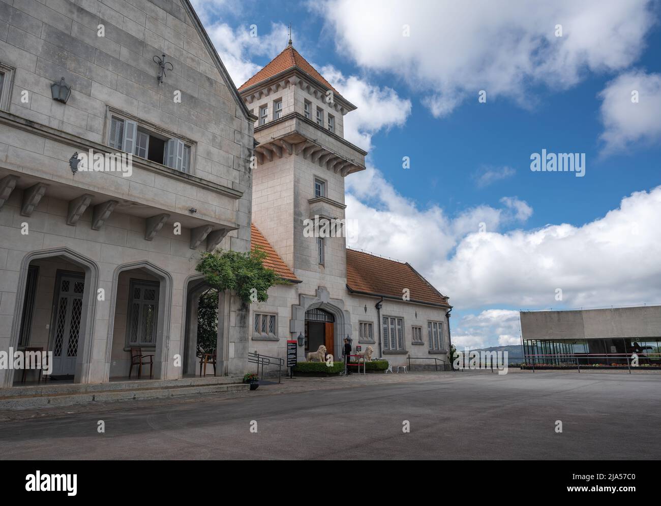 Boa Vista Palace - residenza invernale del governatore di San Paolo - Campos do Jordao, San Paolo, Brasile Foto Stock