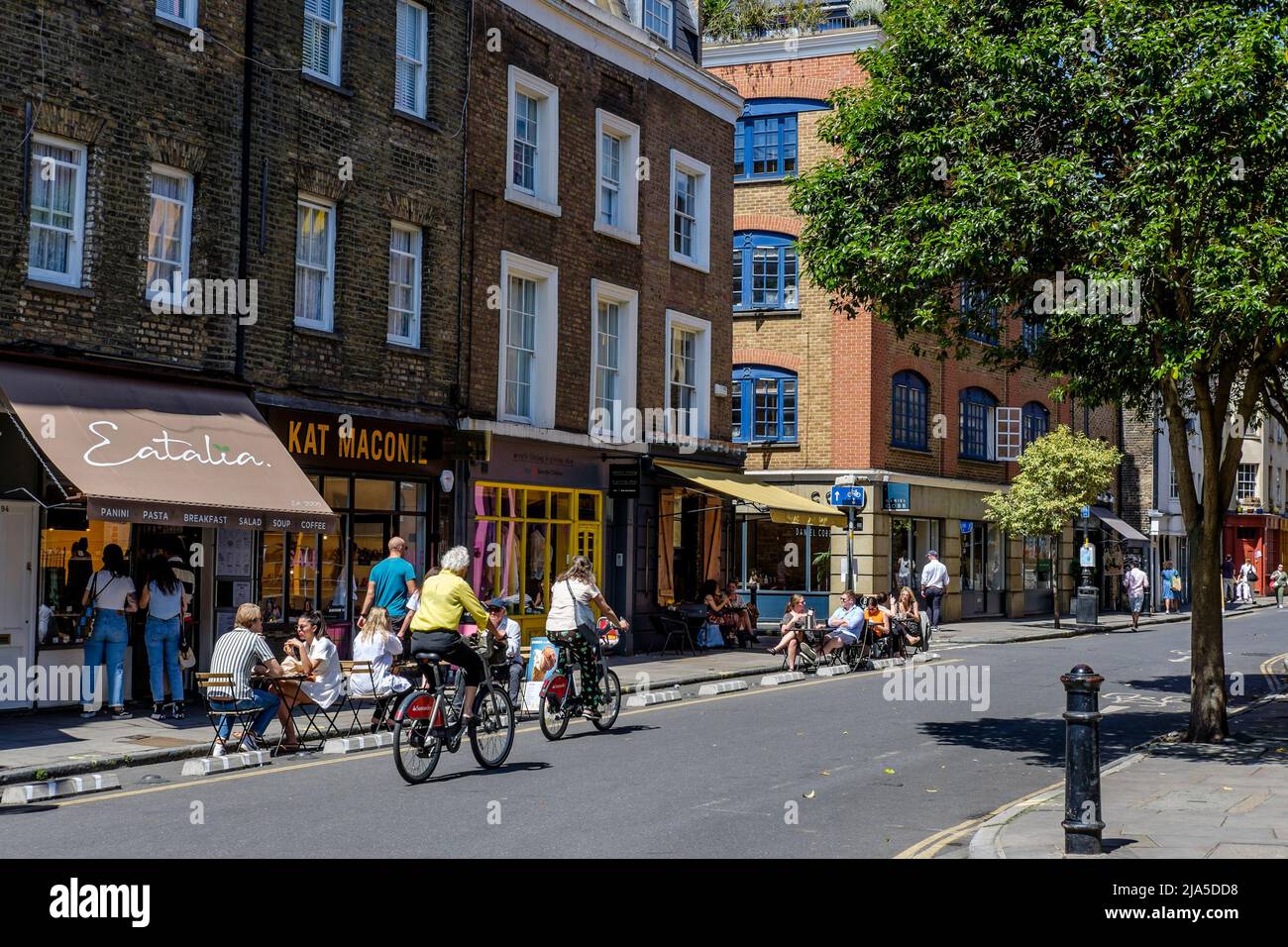 Bermondsey Street, Londra SE1, Regno Unito Foto Stock