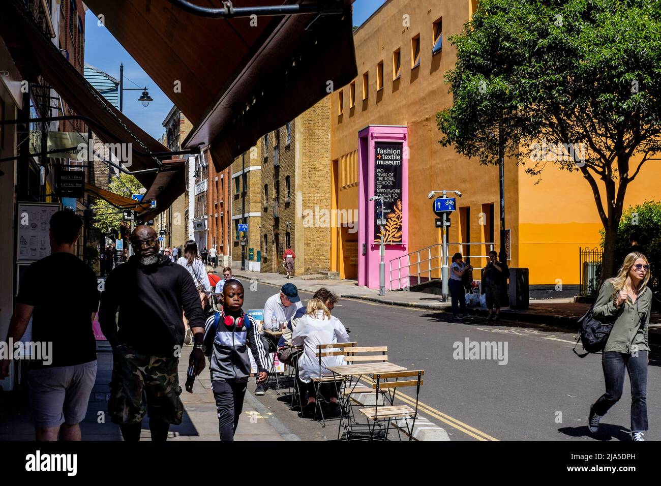 Bermondsey Street, Londra SE1, Regno Unito Foto Stock