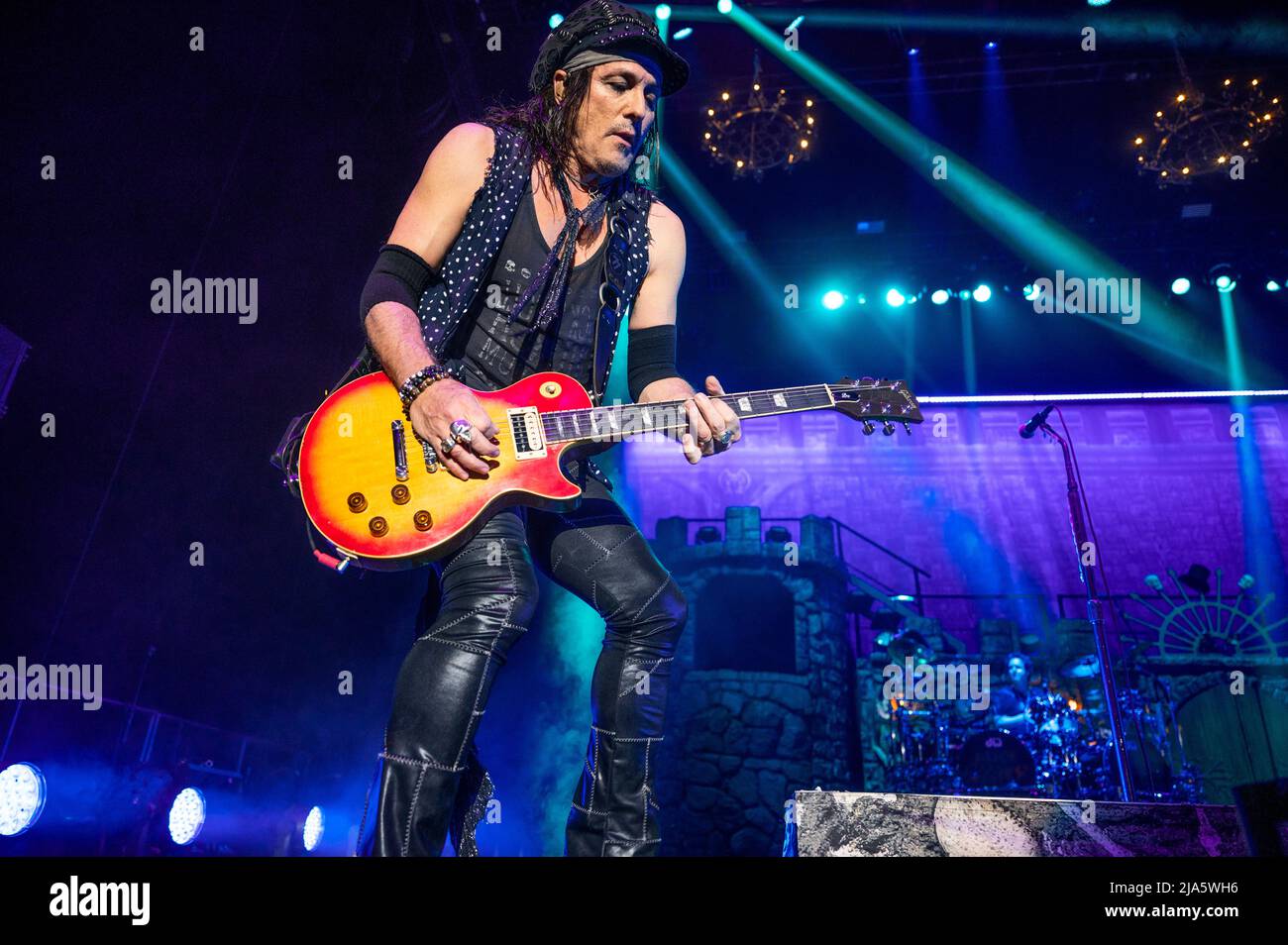 Manchester, Regno Unito. 27th maggio 2022. Alice Cooper suona alla AO Arena di Manchester. 2022-05-27. Credit: Gary Mather/Alamy Live News Foto Stock Manchester, Regno Unito. 27th maggio 2022. Alice Cooper suona alla AO Arena di Manchester. 2022-05-27. Credit: Gary Mather/Alamy Live News Foto Stock