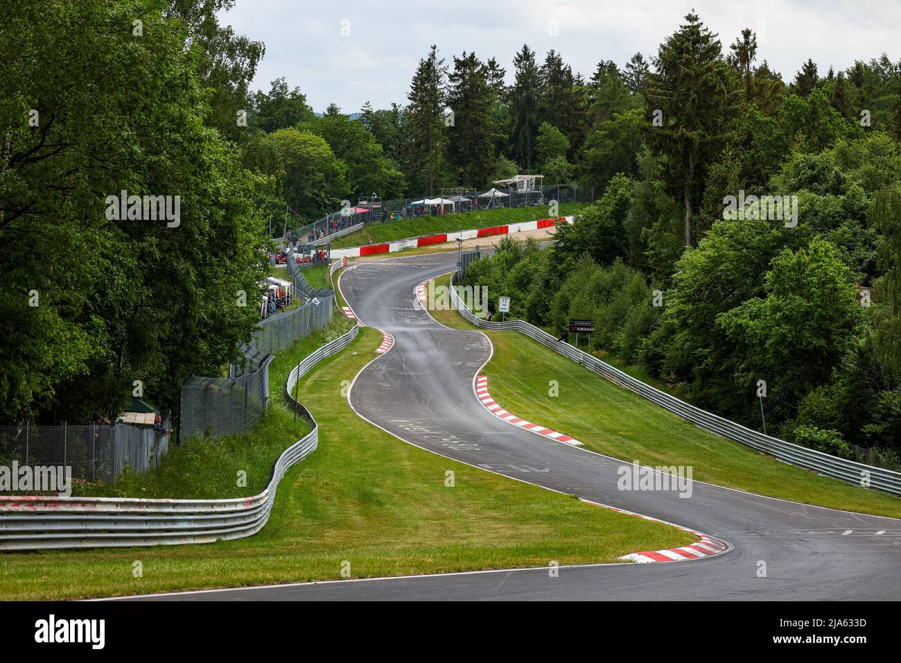 Illustrazione della pista durante il WTCR - gara di Germania 2022, 2nd round della FIA World Touring Car Cup 2022, sul Nurburgring Nordschleife dal 26 al 28 maggio a Nurburg, Germania - Foto: Florent Gooden/DPPI/LiveMedia Foto Stock