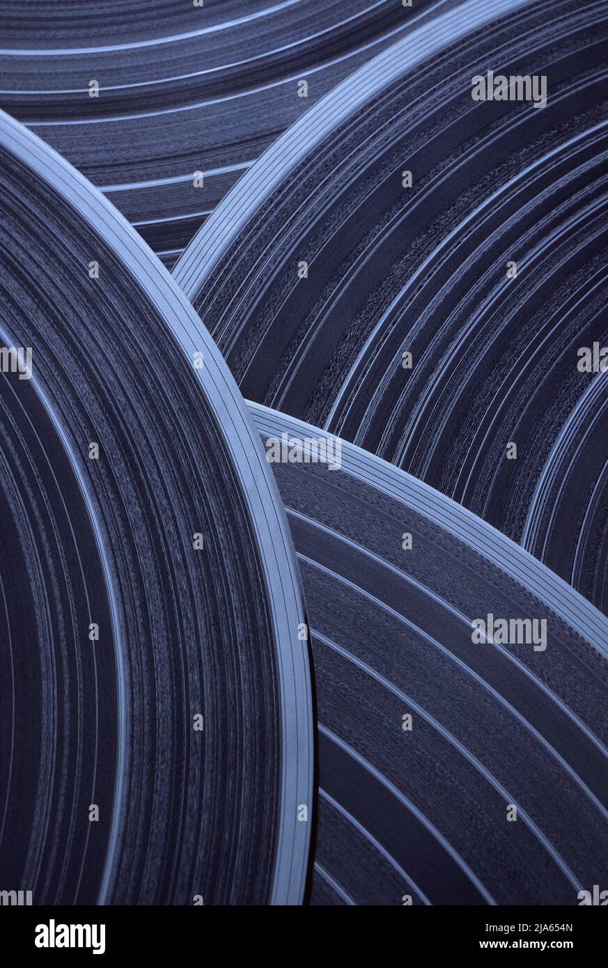 Album vinilici da 33 rpm Foto Stock