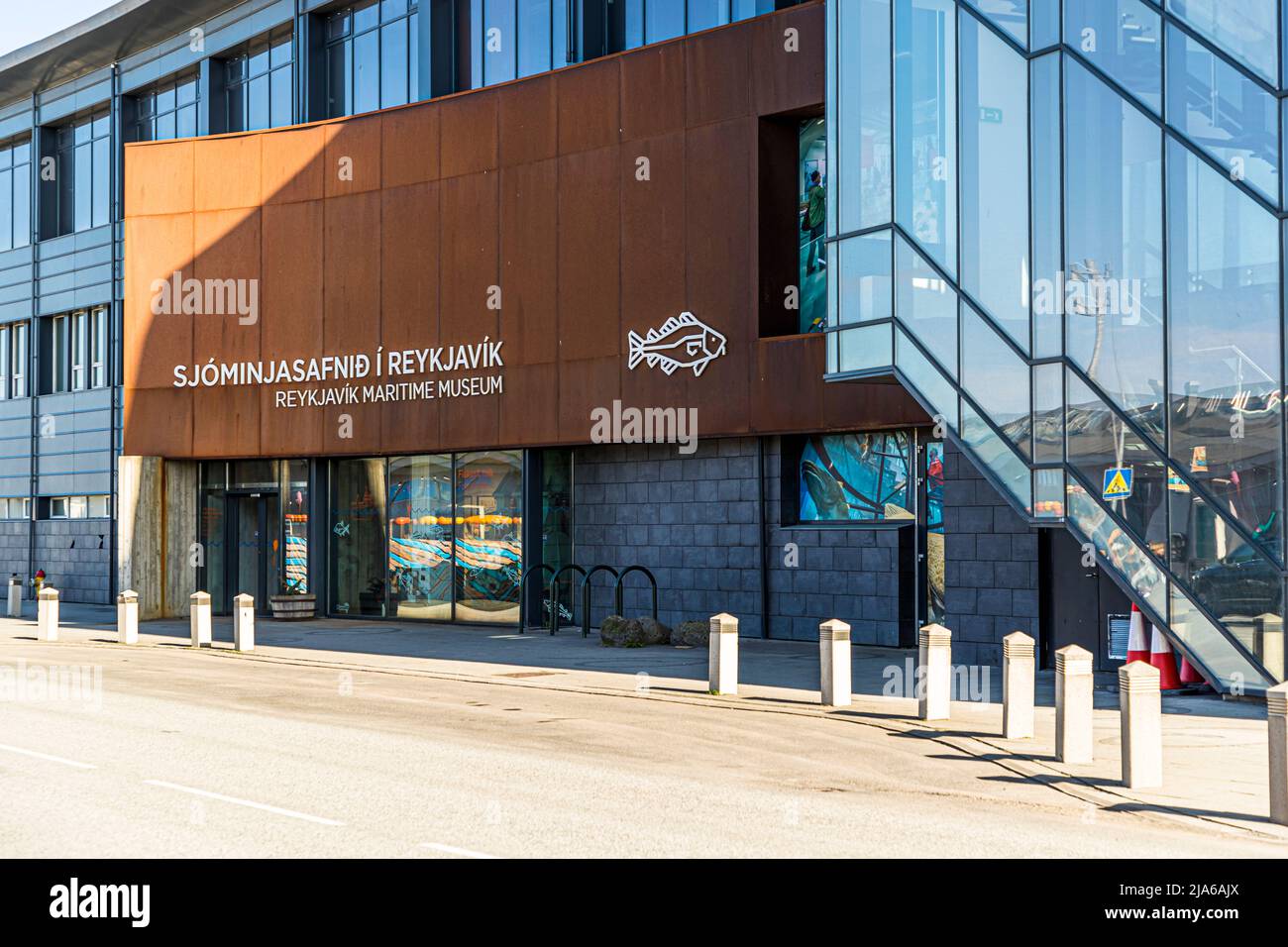 Museo Marittimo di Reykjavik, Islanda Foto Stock