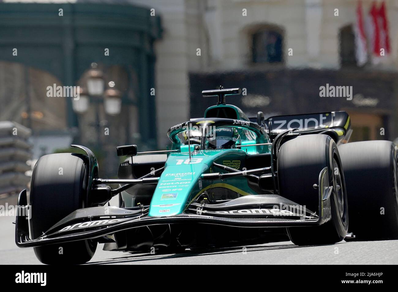 27.05.2022, circuito di Monaco, Monte Carlo, FORMULA 1 GRAN PREMIO DI MONACO 2022&#XA; , im Bild&#XA;Lance Roll (CAN), Aston Martin Aramco Cognizant forma Foto Stock