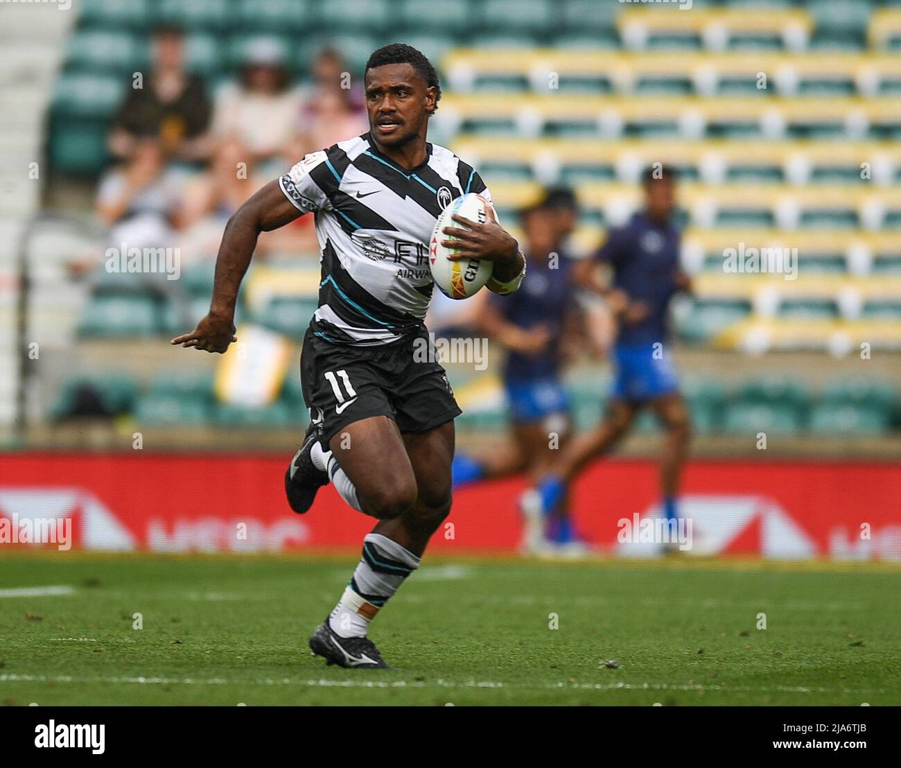 Twickenham, Regno Unito. 28th maggio 2022. Kaminieli Rasaku di Fiji Rugby, in azione durante il gioco a Twickenham, Regno Unito il 5/28/2022. (Foto di Mike Jones/News Images/Sipa USA) Credit: Sipa USA/Alamy Live News Foto Stock