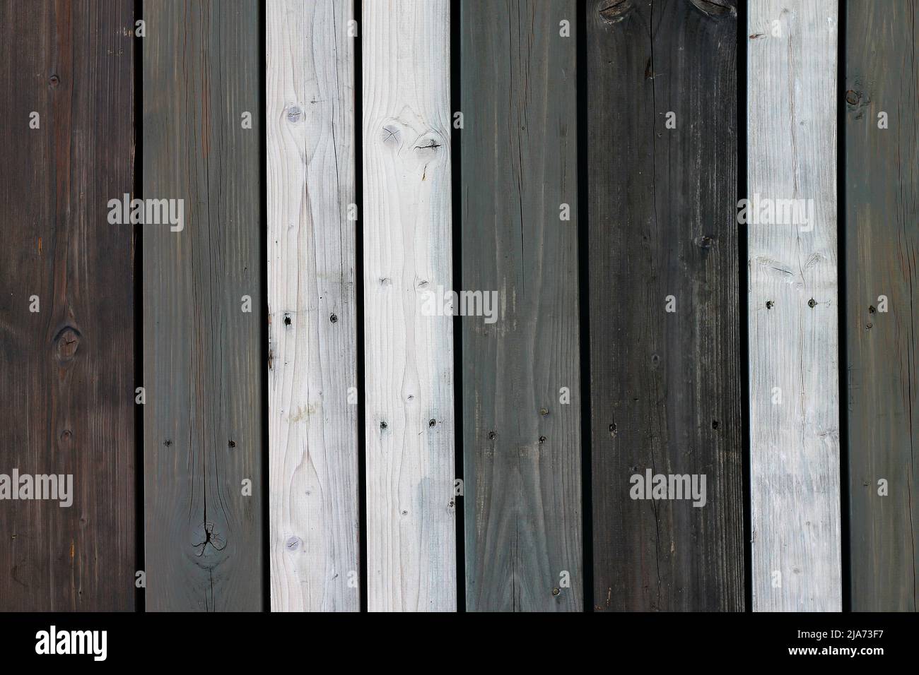 Struttura listelli di legno a strisce. Tavole naturali modelli. Foto Stock