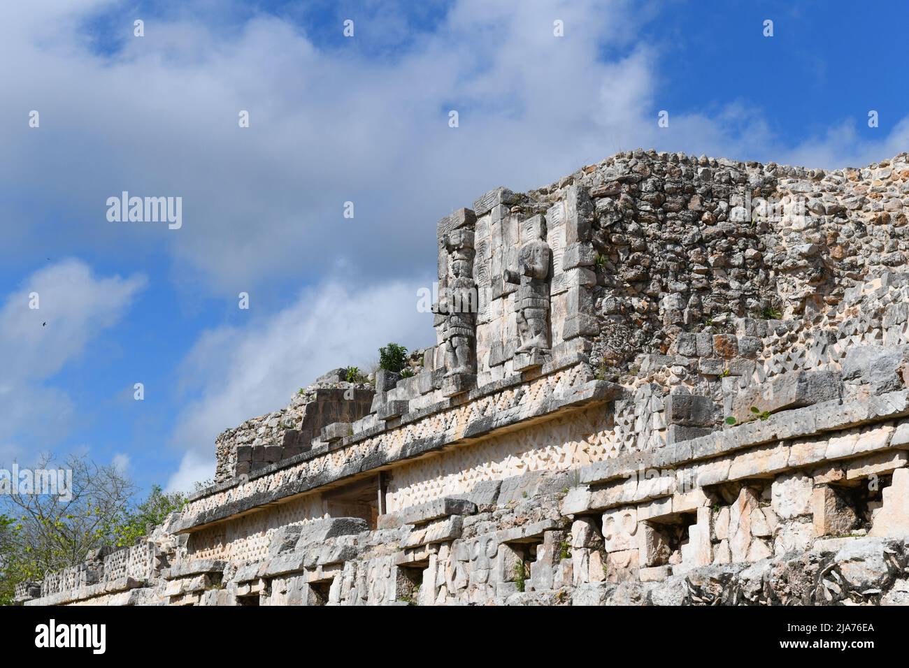 Le rovine maya di Kabah, Yucatan Messico Foto Stock