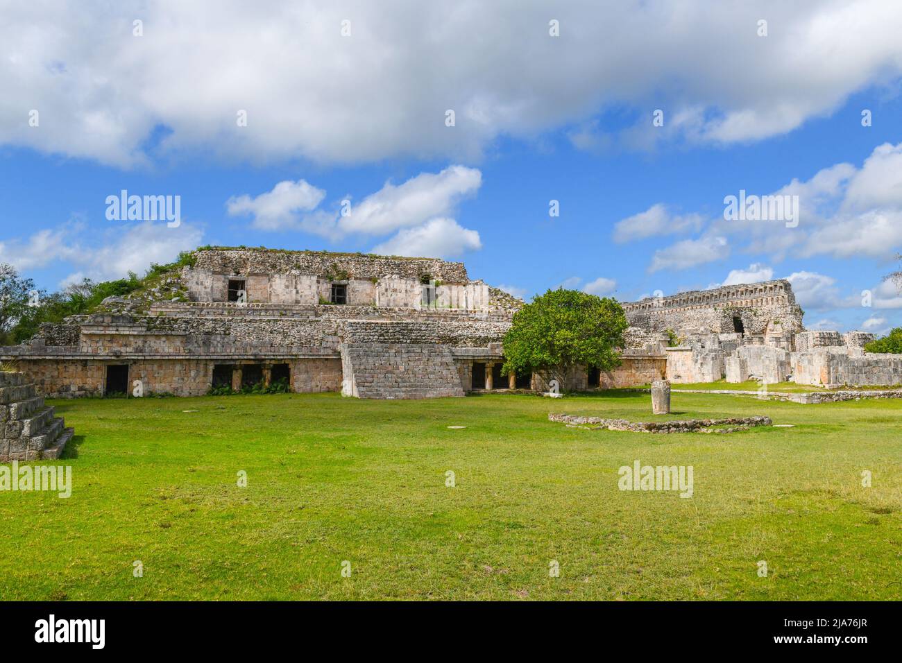 Le rovine maya di Kabah, Yucatan Messico Foto Stock