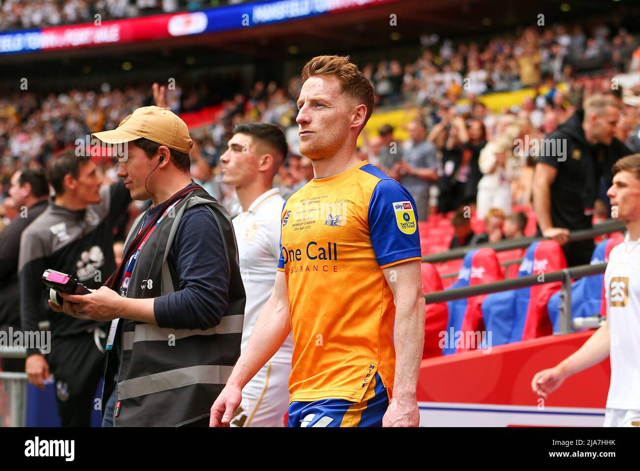 Wembley, Londra, Regno Unito. 28th maggio 2022; Wembley Stadium, Londra, Inghilterra, EFL League 2 Play-off finale, Mansfield Town Versus Port vale: Stephen Quinn of Mansfield Town Credit: Action Plus Sports Images/Alamy Live News Foto Stock