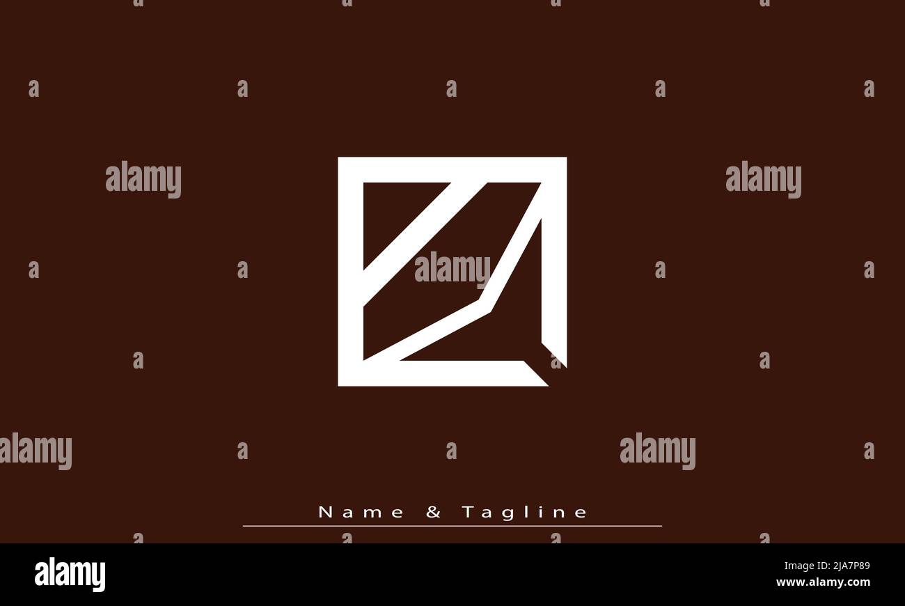 Lettere alfabetiche iniziali logo monogramma AM, ma Illustrazione Vettoriale
