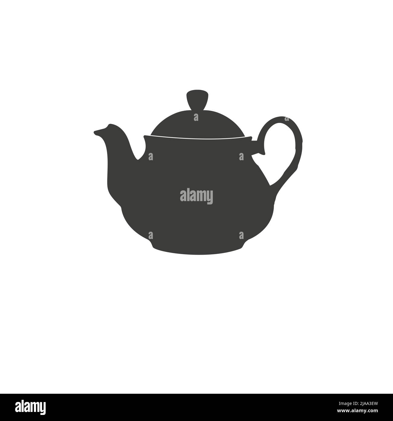 Icona vettore teapot. Segno piatto pieno per concetto mobile e web design. Icona glyph vaso tè in ceramica. Simbolo, illustrazione del logo. Grafica vettoriale Illustrazione Vettoriale