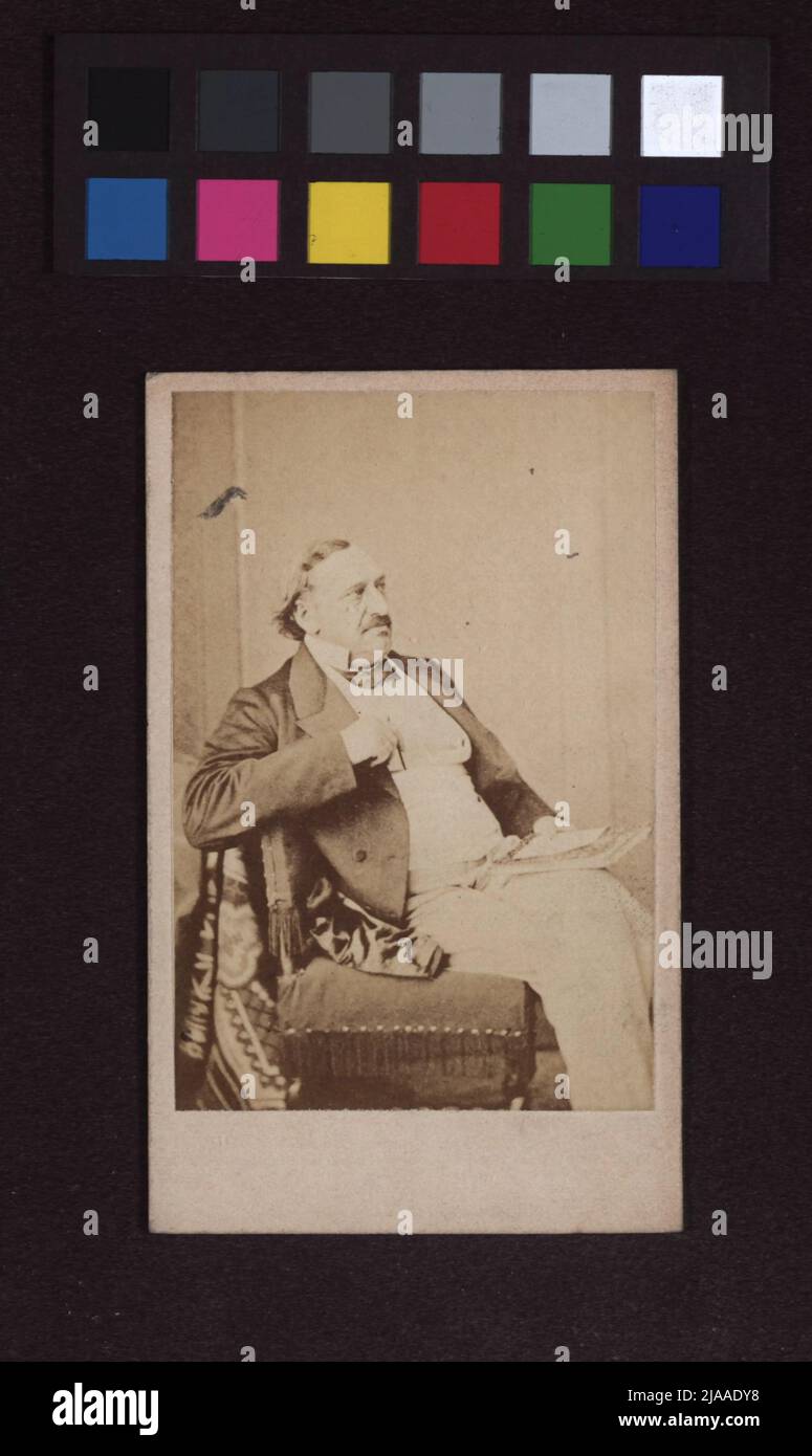 Friedrich Adolf Ferdinand von Flotow (1812-1883), compositore. Sconosciuto, fotografo Foto Stock