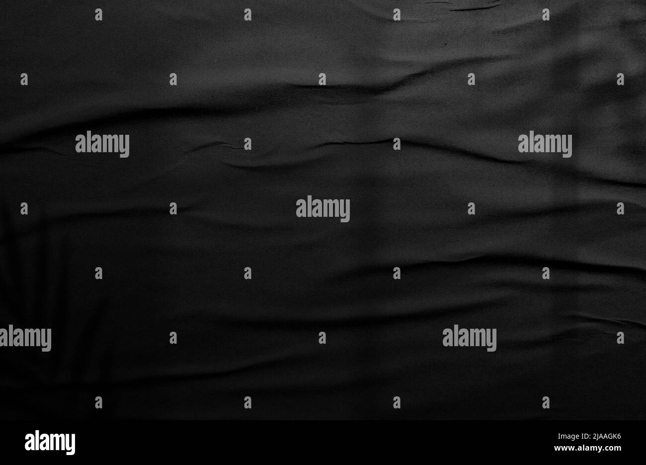 Carta moukup logo.carta quadrata Mockup con ombre realistiche sovrappone la foglia. Ombra di una pianta tropicale. Modello Flyer, Poster, vuoto, social media po Foto Stock