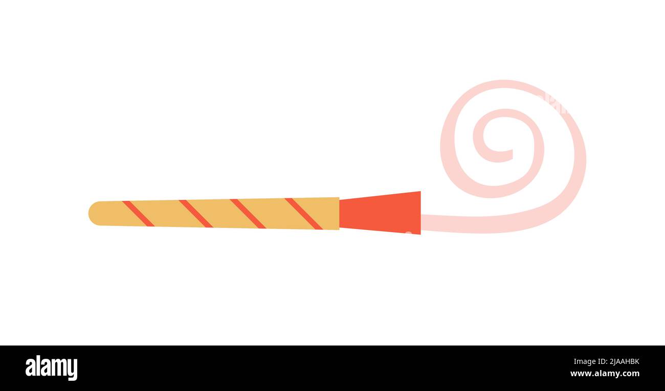 Fischio festa circense. Parco eventi di divertimento e clown attributi illustrazione vettoriale Illustrazione Vettoriale