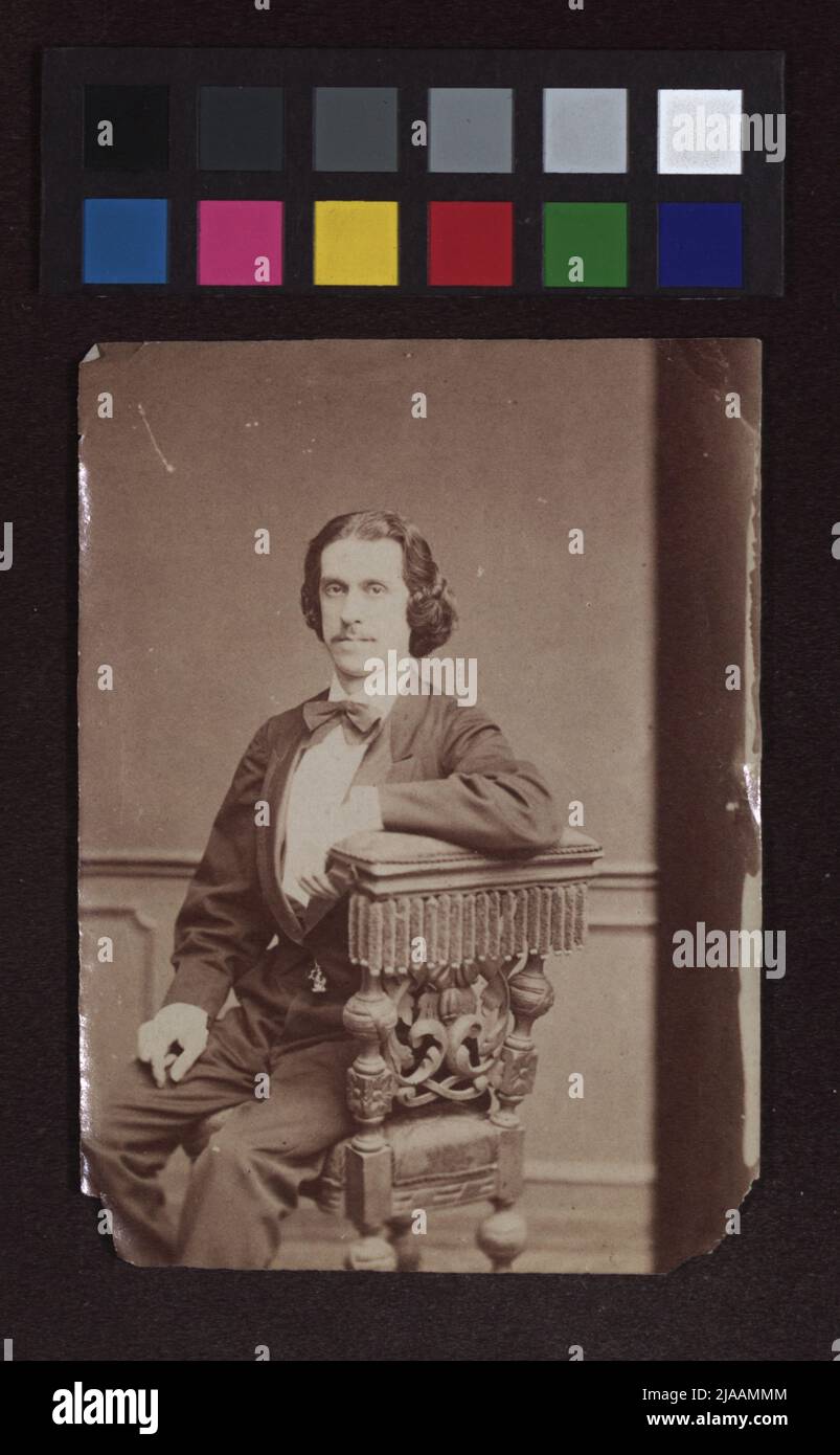 Josef Strauß (1827 - 1870), compositore, Kapellmeister. Sconosciuto, fotografo Foto Stock