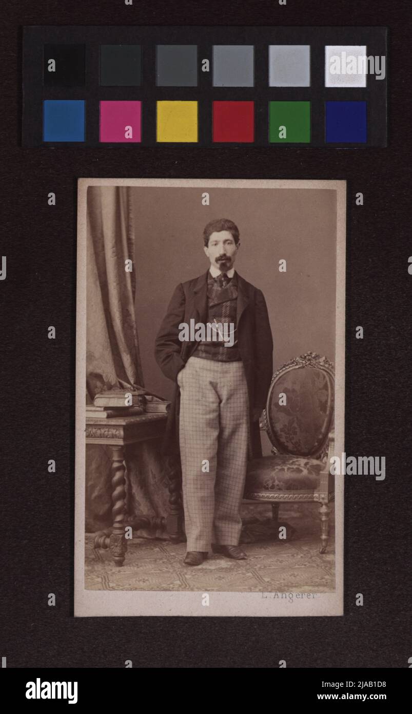 Sconosciuto. Ludwig Angerer (1827-1879), fotografo Foto Stock