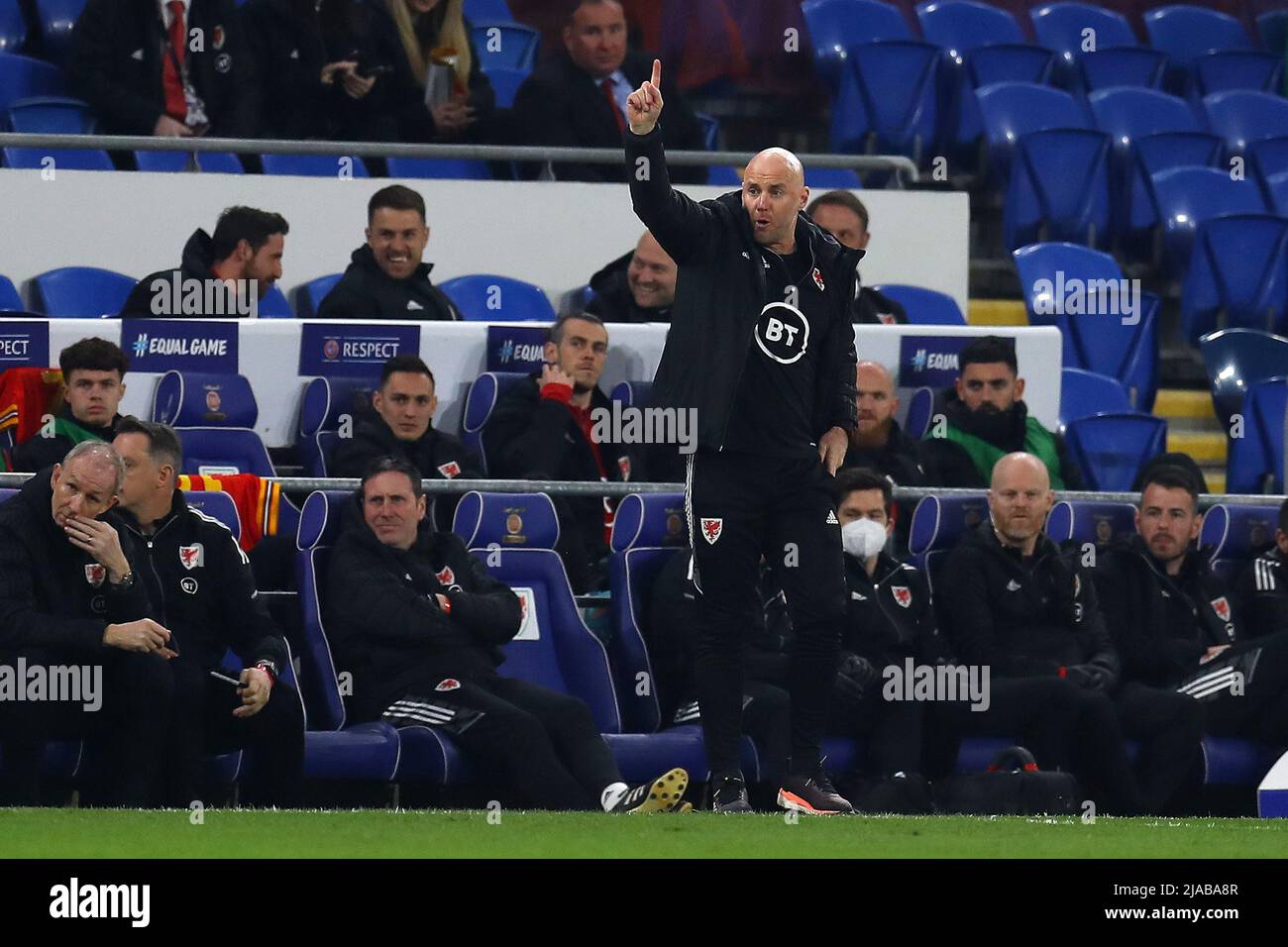 Rob Page, il responsabile/allenatore della squadra di calcio del Galles. Galles / Repubblica Ceca, partita internazionale di calcio amichevole per la DEC Ucraina Humanitaria Foto Stock Rob Page, il responsabile/allenatore della squadra di calcio del Galles. Galles / Repubblica Ceca, partita internazionale di calcio amichevole per la DEC Ucraina Humanitaria Foto Stock
