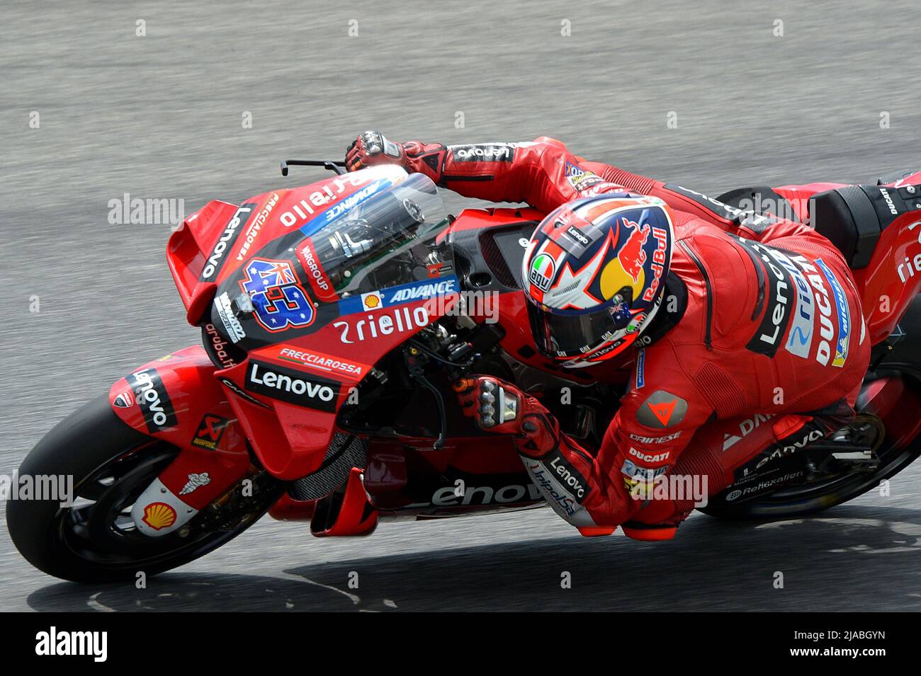 Jeck Miller team Ducati moto gp gara durante Gran Premio dâ&#X80;&#x99;Italia Oakley Race, MotoGP World Championship a Scarperia (Fi), Italia, maggio 29 2022 Foto Stock