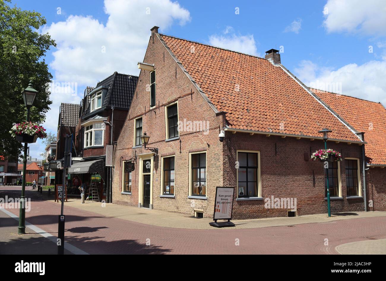 BARNEVELD, OLANDA, 27 MAGGIO 2022: Museum Nairac, o Brewers House, a Barneveld. L'edificio di 17th C ospita il museo archeologico istituito da Foto Stock