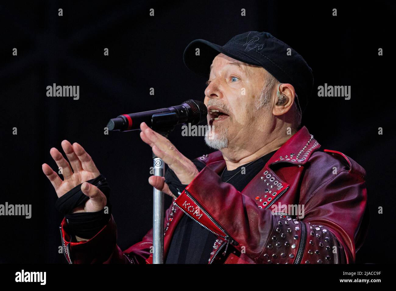 Italia 28 Maggio 2022 Vasco Rossi - il Blasco - concerto dal vivo all'Autodromo Enzo e Dino Ferrari Imola © Andrea Ripamonti / Alamy Foto Stock