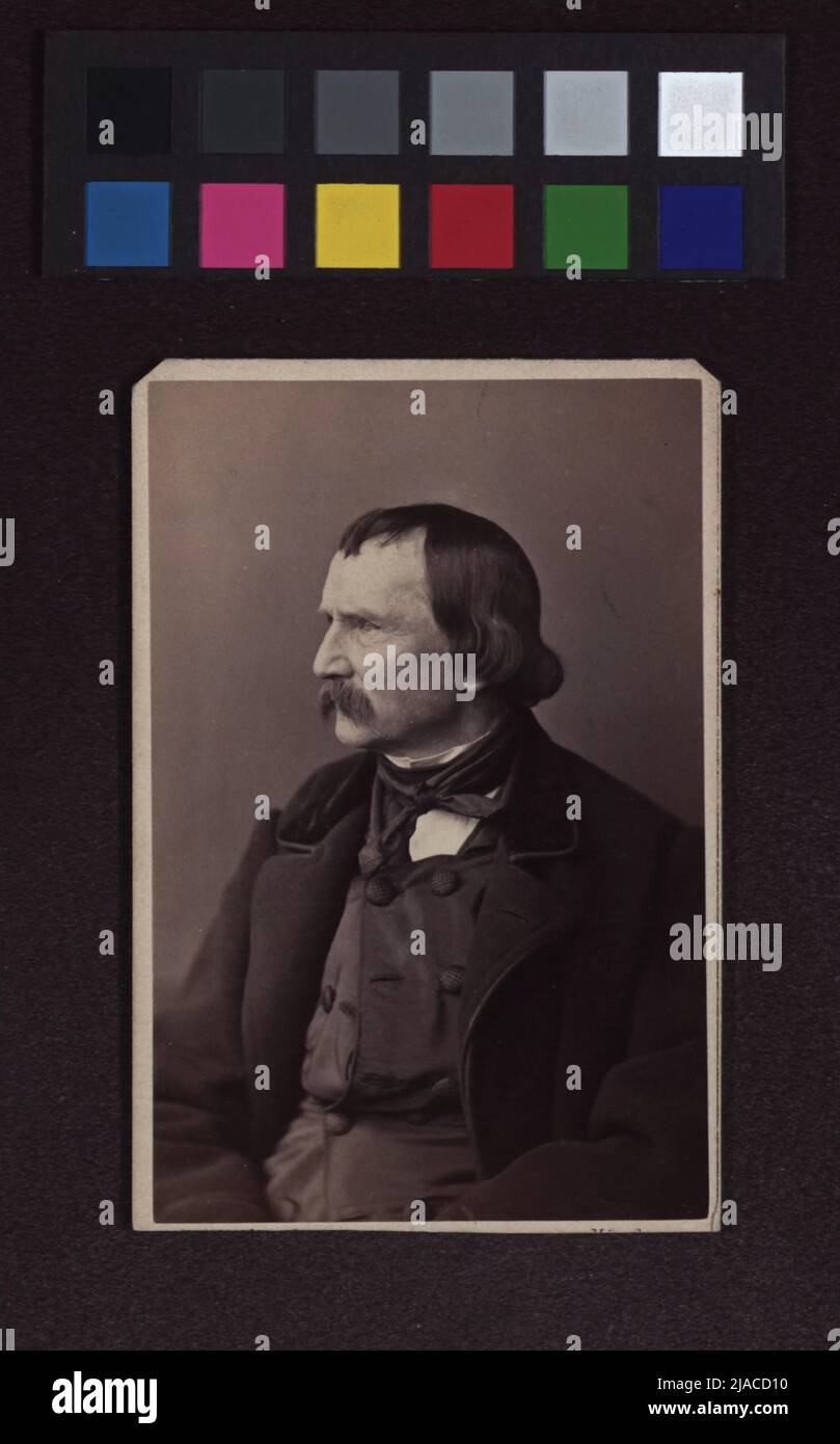 Wilhelm Kaulbach (1805-1874), ritratto e pittore di storia. Sconosciuto Foto Stock