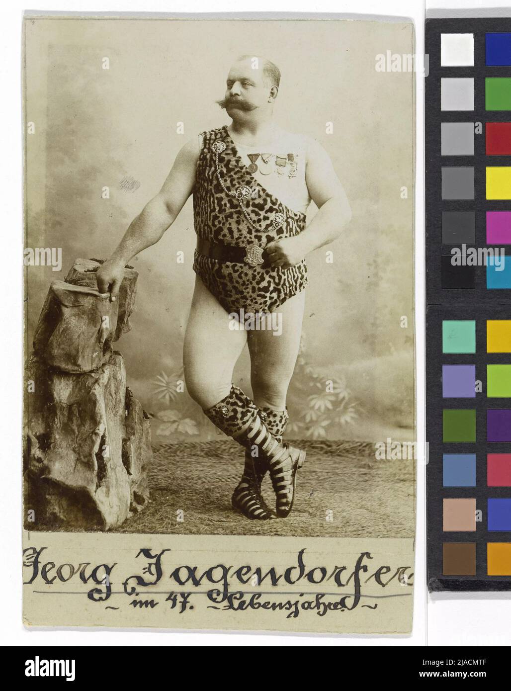 L'atleta Georg Jagendorfer. Sconosciuto Foto Stock