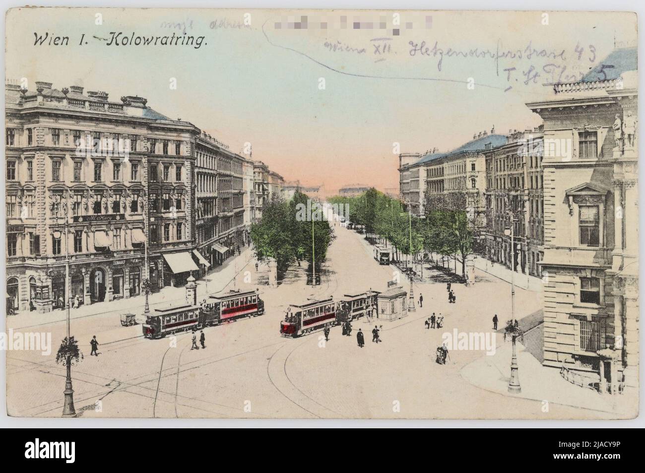 Vienna I. Kolowratring .. Otto Chiger, produttore Foto Stock
