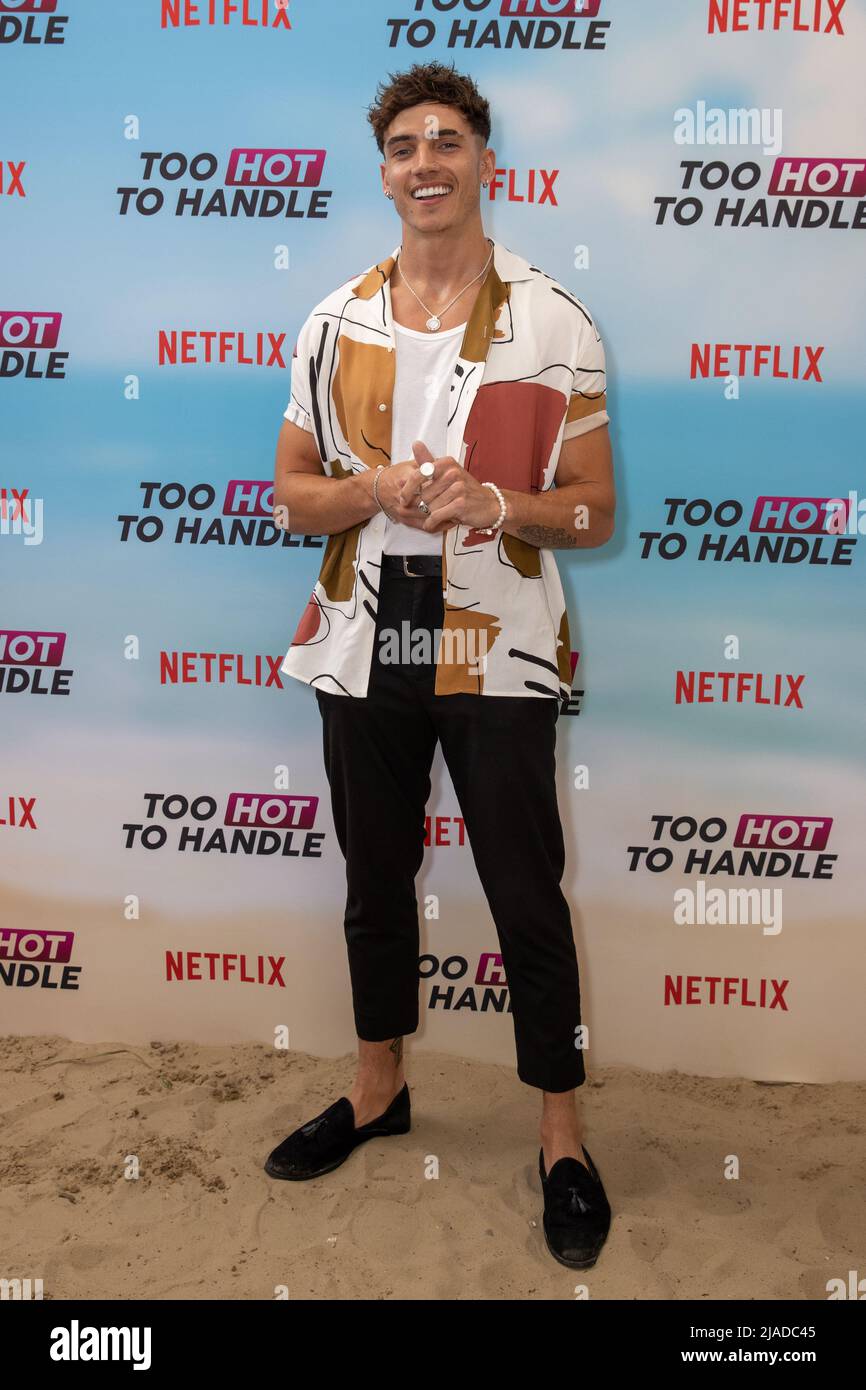 Gli ospiti partecipano a too Hot to Handle Season 2 Special Screening featuring: Cam Holmes dove: Londra, Regno Unito quando: 23 giu 2021 Credit: Phil Lewis/WENN Foto Stock