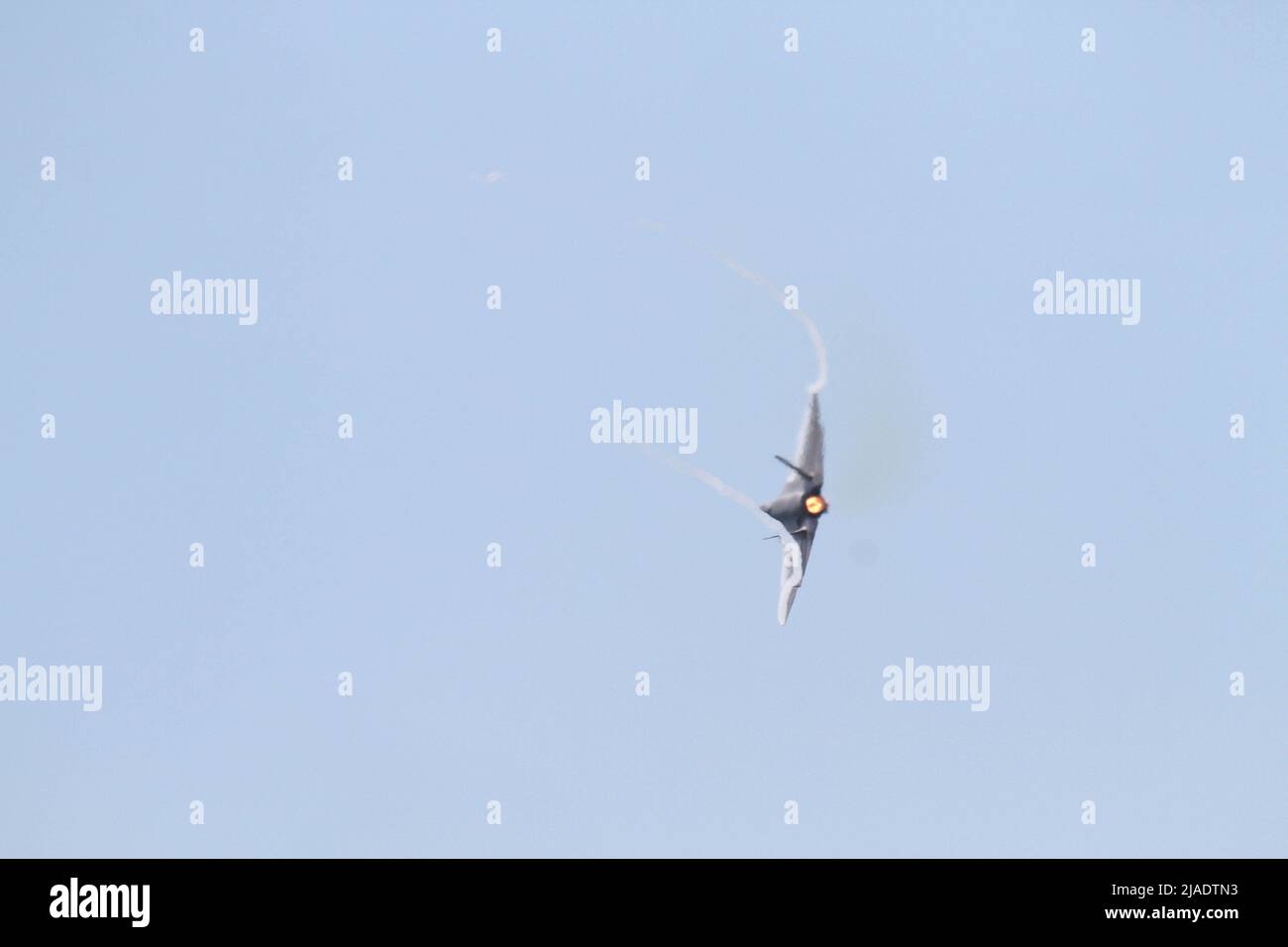 29 maggio 2022, New York, New York, Stati Uniti d'America: 26 maggio 2022 NEW YORK l'inizio ufficioso della beta estiva con l'annuale Bethpage Federal Credit Union Air show al Jones Beach state Park. L'evento annuale si svolge nel fine settimana del Memorial Day 150.000 gli spettatori hanno apprezzato lo spettacolo guardando gli aerei volare sulla spiaggia. The Lockheed Martin F-35 Lightning II è una famiglia americana di aerei da combattimento multirole stealth monosedali, monotomotore, per tutte le condizioni meteorologiche, destinati a eseguire sia missioni di superiorità aerea che di sciopero (Credit Image: © Bruce Cotler/ZUMA Press Wire) Foto Stock