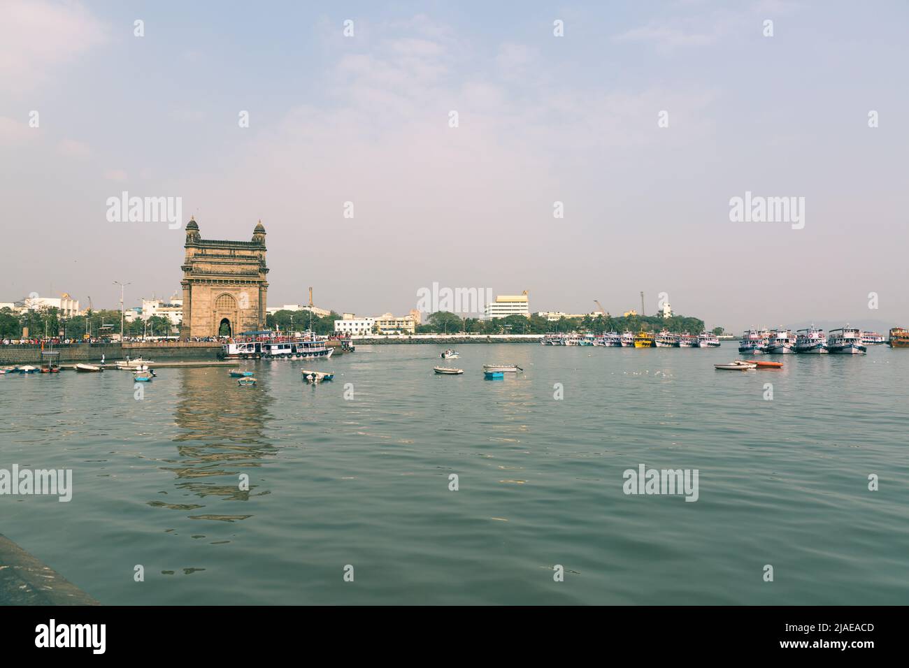 Mumbai, India - 13 febbraio 2020: Porta d'ingresso in India a colaba mumbai Foto Stock