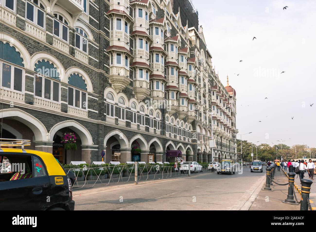 Mumbai, India - 13 febbraio 2020: Taj Hotel a colaba mumbai Foto Stock