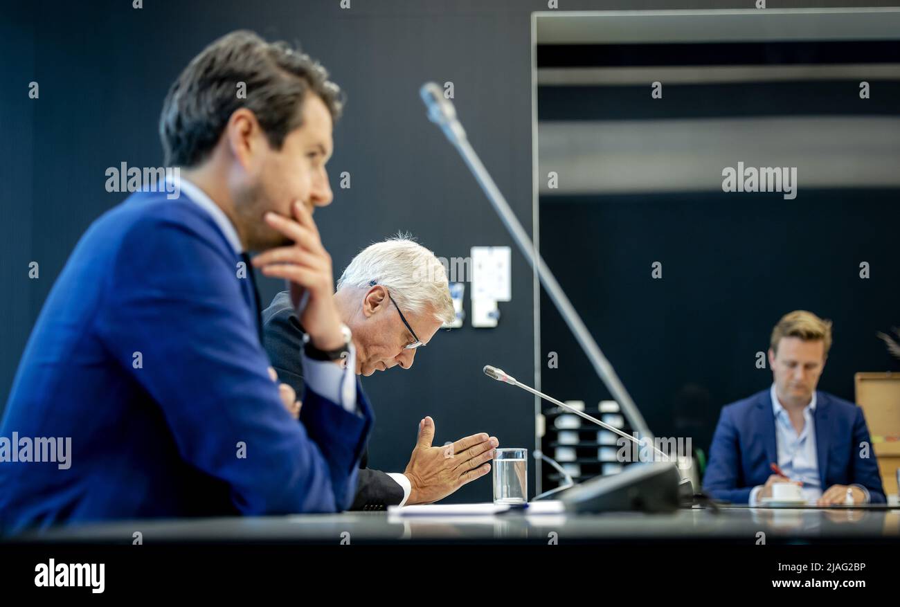 2022-05-30 13:35:22 L'AIA - Segretario di Stato van rij della fiscalità e delle autorità fiscali durante un briefing stampa sul razzismo istituzionale alle autorità fiscali. In precedenza è stato annunciato che il gabinetto riconoscerà che una parte dell'amministrazione fiscale e doganale è stata soggetta a razzismo istituzionale. ANP ROBIN VAN LONKHUIJSEN olanda OUT - belgio OUT Foto Stock