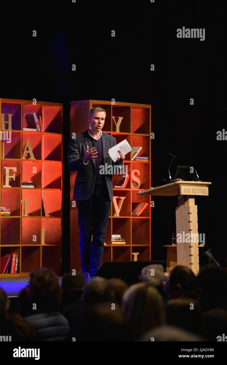 Hay-on-Wye, Galles, Regno Unito. 30th maggio 2022. Toby Wilkinson al Festival Hay 2022, Galles. Credit: Sam Hardwick/Alamy. Foto Stock