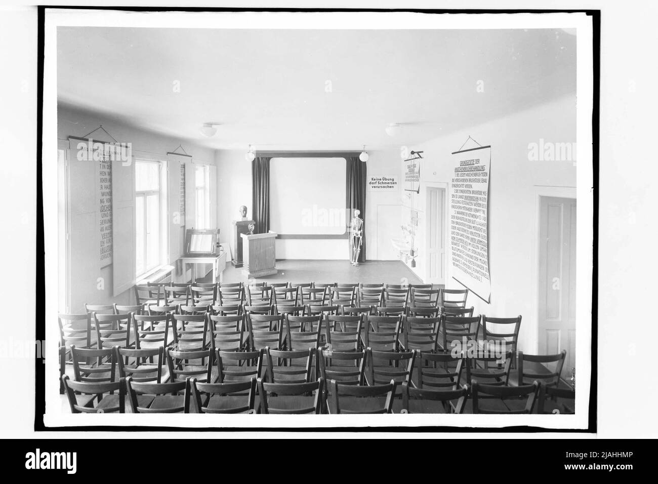 Ospedale di incidenti, 20th, Webergasse 2-6, sala conferenze Foto Stock