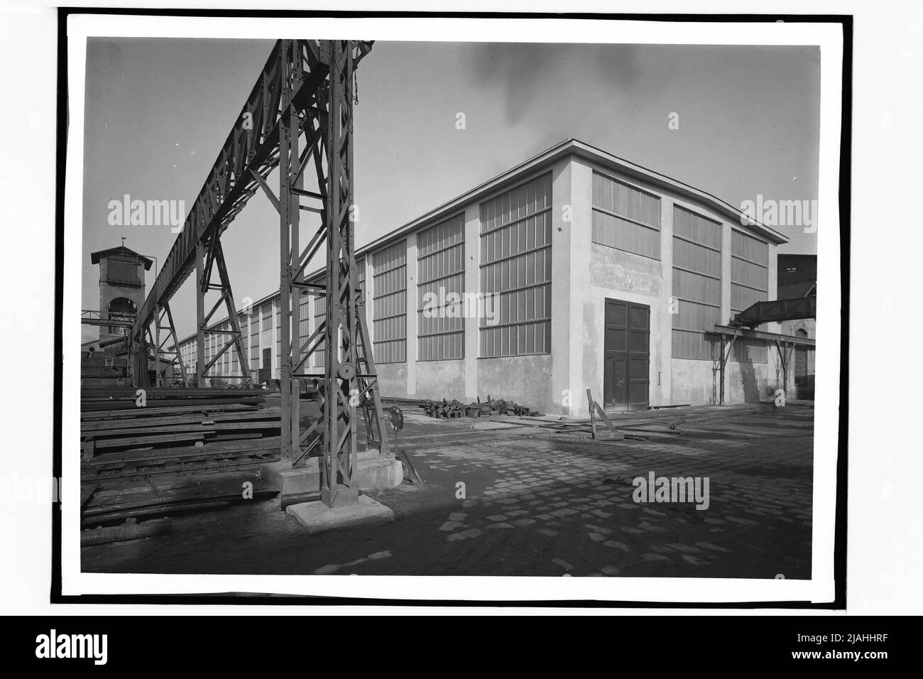 Fabbrica di locomotive (21st, Brünnerstraße) Foto Stock