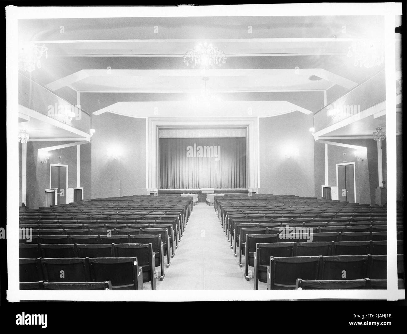 EXL Stage in the Fürstenhof, vista interna, 2nd, Praterstrasse 25 Foto Stock