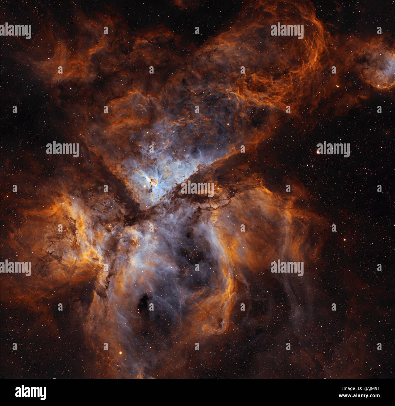 Eta Carinae Nebula Foto Stock
