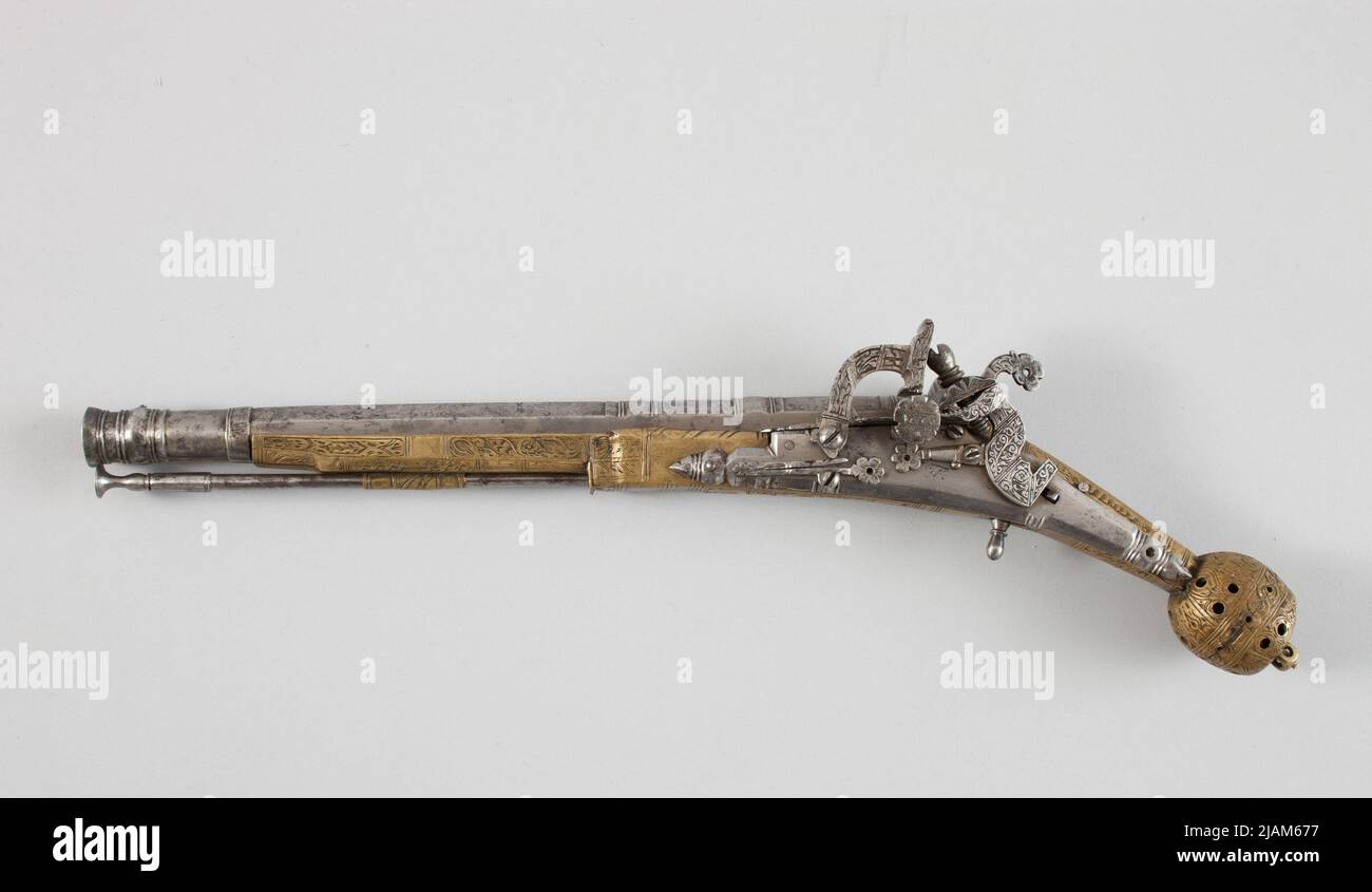 Pistola con un castello di roccia olandese (a vapore) Allison, Robert Foto Stock