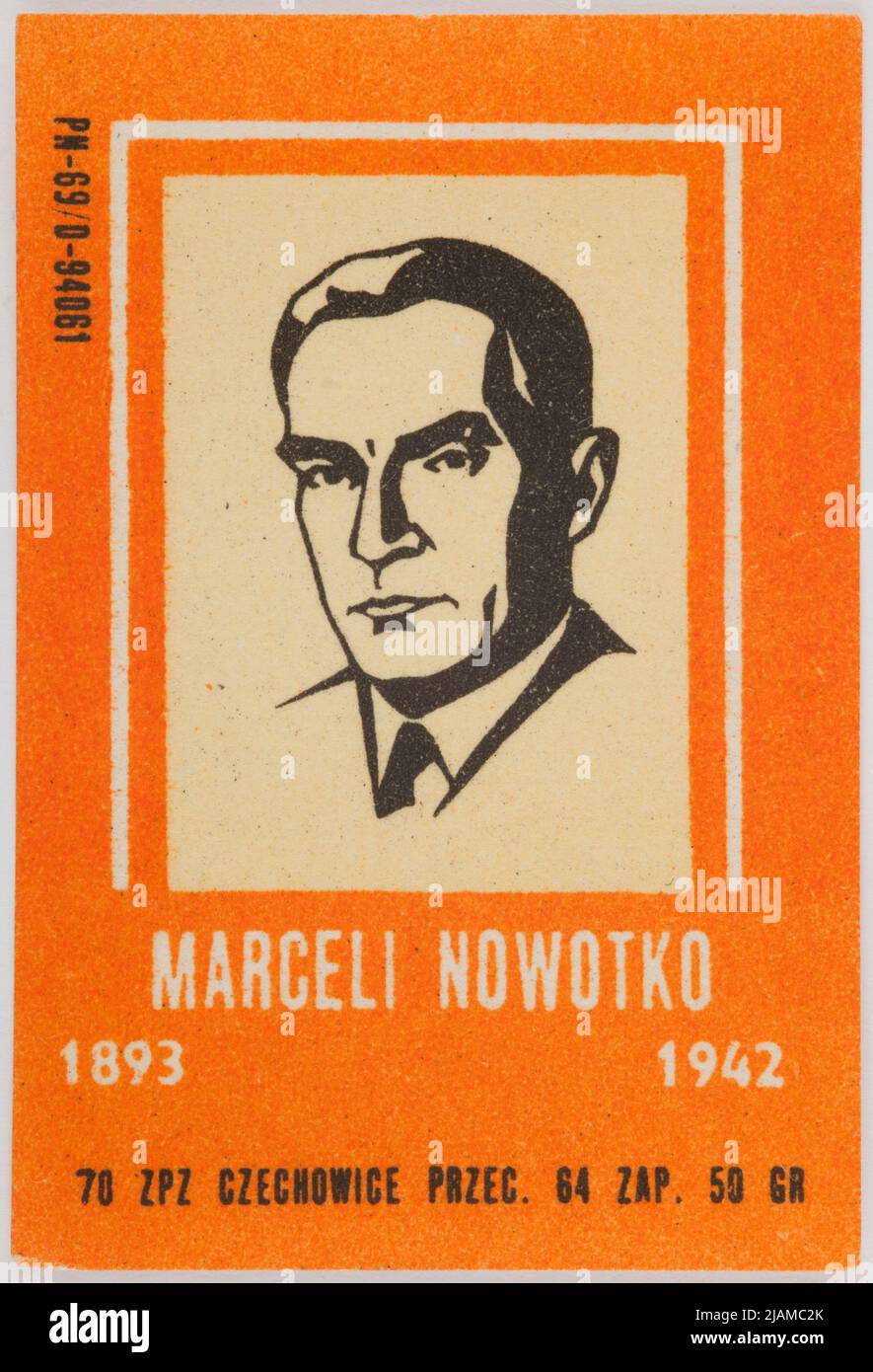 Etichetta Filumenista Foto Stock