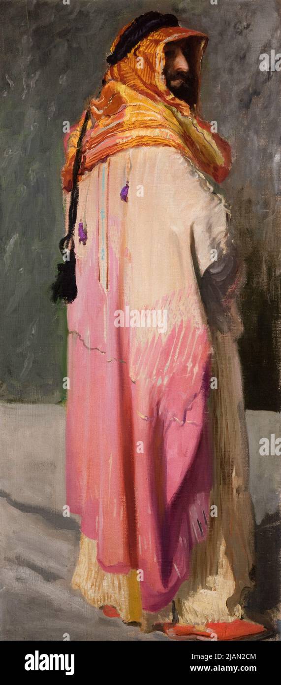 Ritratto di Feliks Jasieński vestito da beduino Wyczózó Kowski, Leon (1852 1936) Foto Stock