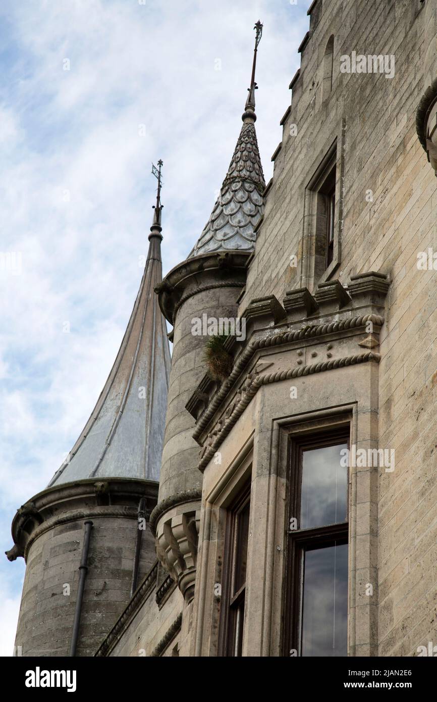 Dunrobin Castle, Golspie, Sutherland, Scozia Foto Stock