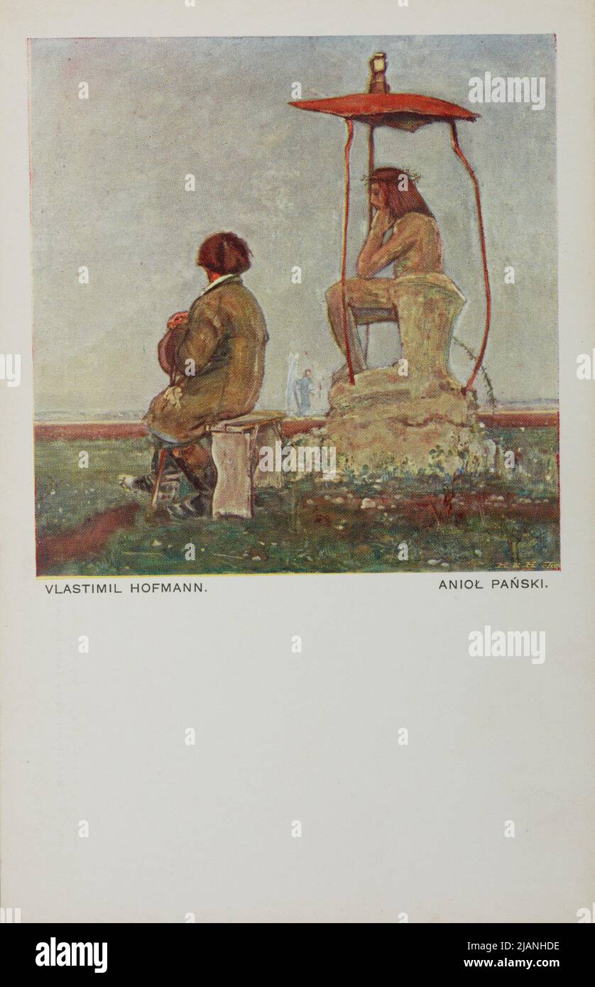 Hofmann Vlastimil The Angelus J. Czernecki Publishing House, Anczyca Printing House Foto Stock