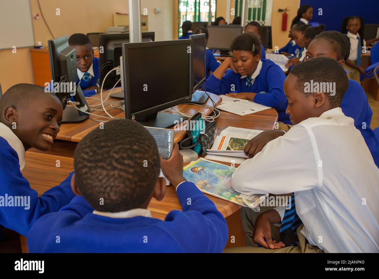 Scuola Sentinel Kabitaka Foto Stock