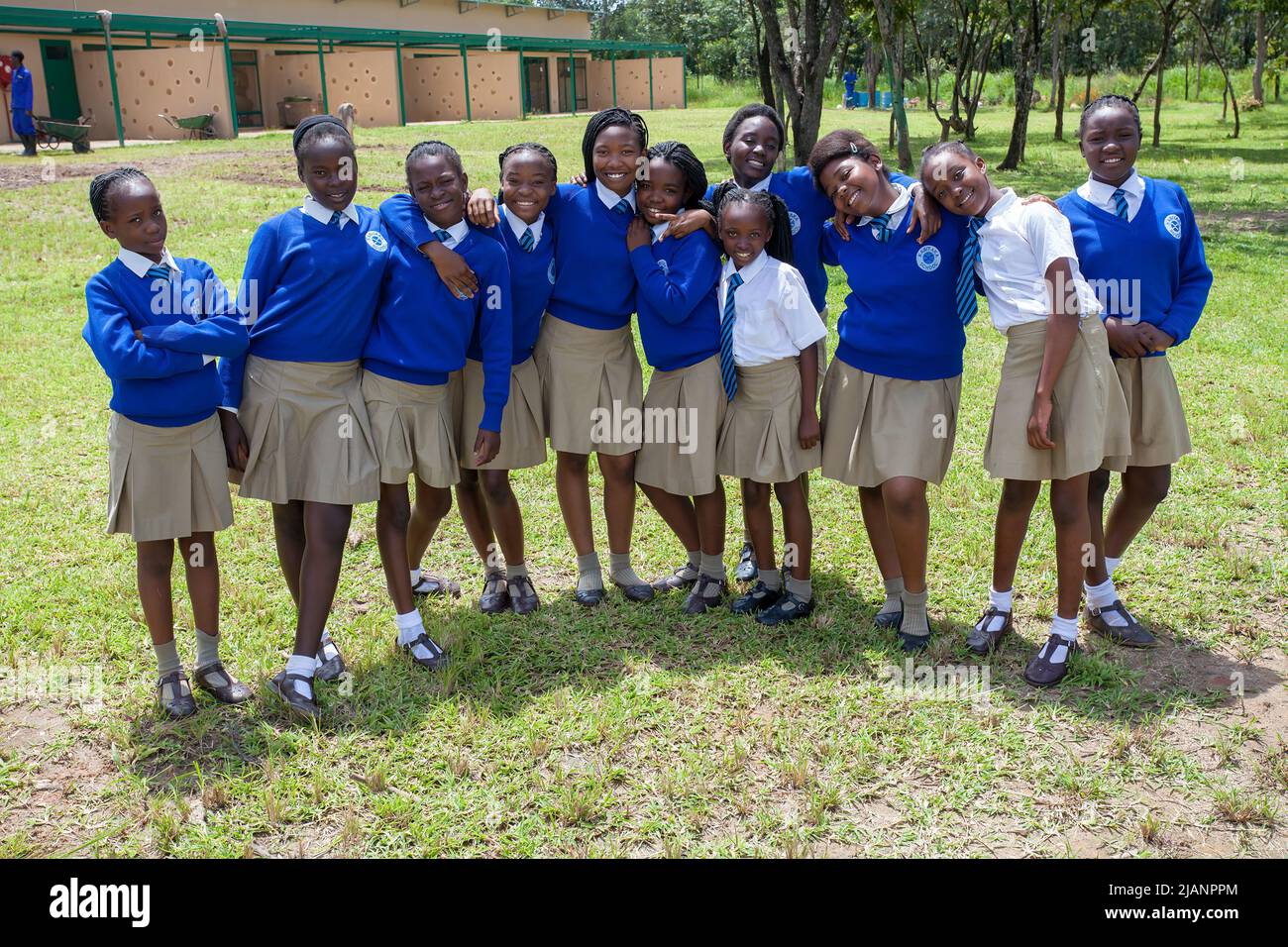 Scuola Sentinel Kabitaka Foto Stock